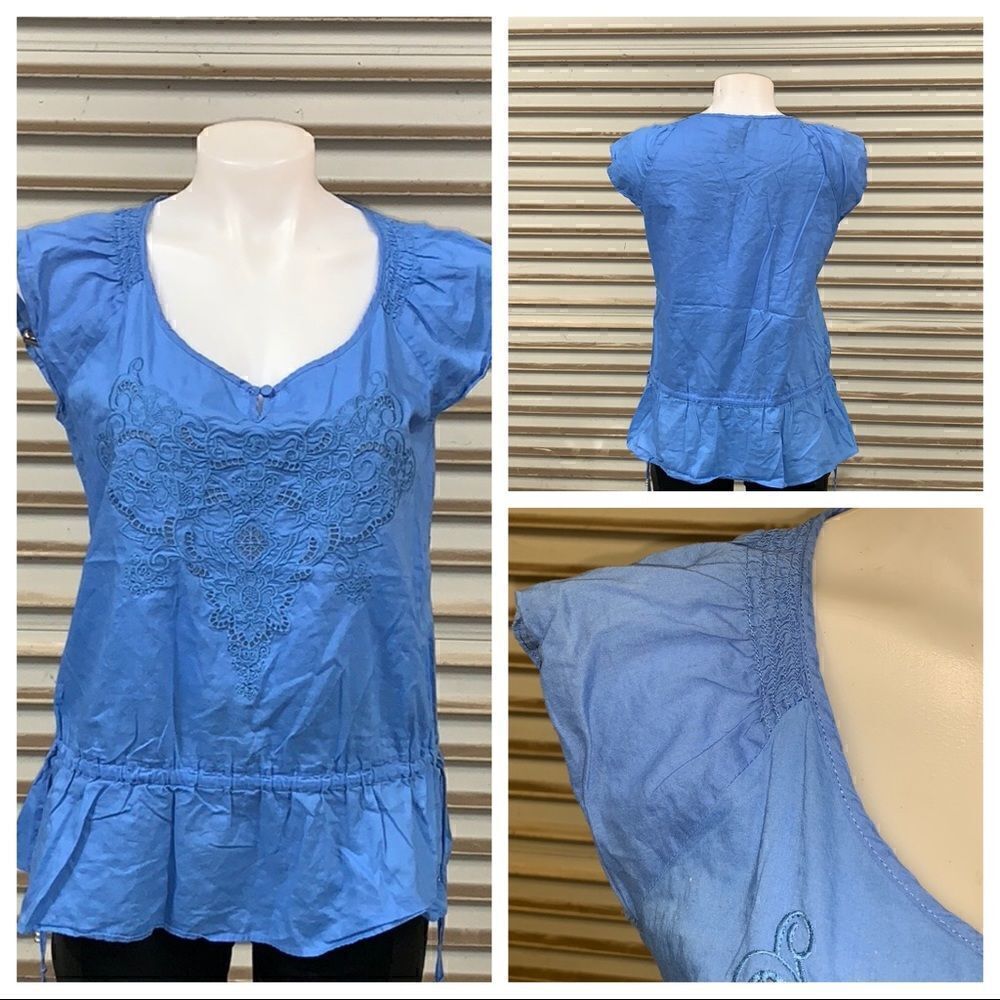🛍️🛍️Willi Smith 100% cotton top size medium